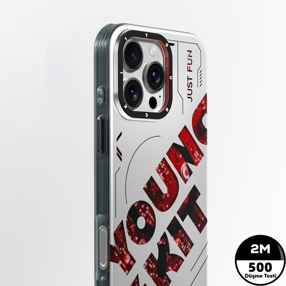 Youngkit Future Serisi iPhone 16 Pro Magsafe Şarj Özellikli Airbagli Çift Katmanlı Telefon Kılıfı-10 Youngkit Future Serisi iPhone 16 Pro Magsafe Şarj Özellikli Airbagli Çift Katmanlı Telefon Kılıfı-10